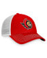 ფოტო #3 პროდუქტის Men's Red, White Ottawa Senators Core Primary Trucker Snapback Hat