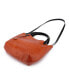 ფოტო #21 პროდუქტის Women's Genuine Leather Dip Dye Tote