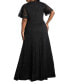 ფოტო #3 პროდუქტის Women's Plus Size Symphony Lace Evening Gown