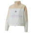 Фото #2 товара Puma Swxp Relaxed Half Zip Woven Jacket Womens White Casual Athletic Outerwear 5