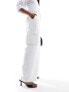 Фото #1 товара French Connection white combat cargo trouser in white