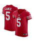 Фото #1 товара Men's Trey Lance Scarlet San Francisco 49ers Vapor Elite Jersey