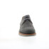 Фото #8 товара Мужские туфли DUNHAM Clyde Plain Toe Dark Grey, шнуровка, на зауженной ноге, EE+, из нубука