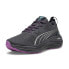 Фото #2 товара Puma Foreverrun Nitro Ciele Running Womens Black Sneakers Athletic Shoes 379288