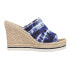 Фото #1 товара TOMS Monica TieDye Espadrille Womens Blue Casual Sandals 10017896T