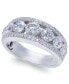 Фото #5 товара Certified Diamond Band Ring in 14k White Gold (2 ct. t.w.)