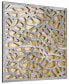 Фото #2 товара Enigma Polished Steel Leaf 3D Abstract Metal Wall Art, 32" x 32"