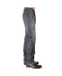 ფოტო #2 პროდუქტის Men's Relaxed Straight Distressed Vintage like Tint & Whisker Denim Jeans