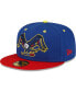 ფოტო #2 პროდუქტის Men's Blue Binghamton Rumble Ponies Copa De La Diversion 59FIFTY Fitted Hat