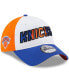 Фото #1 товара Men's White, Blue New York Knicks Back Half 9TWENTY Adjustable Hat