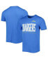 Фото #1 товара Men's Powder Blue Los Angeles Chargers Combine Authentic Training Huddle Up T-shirt