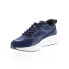 Фото #7 товара Lacoste L003 Evo 124 3 SMA Mens Blue Canvas Lifestyle Sneakers Shoes