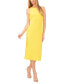 ფოტო #1 პროდუქტის Women's Eyelet Knit Midi Tank Dress