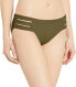 Фото #1 товара Seafolly Women's 174641 Rib Multi Strap Hipster Bikini Bottom Swimwear Size 6
