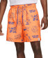 Men's Club Woven Printed 6" Shorts