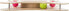 Trixie Drapak kartonowy z zabawkami, drewno/karton, 35 × 4 × 35 cm