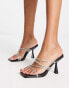 Фото #1 товара Simmi London Jeyda embellished mid heel sandals in black