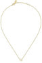 Gold plated heart necklace Silver LPS10AWV03