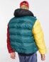 Parlez caly puffer jacket in multi