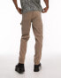 Фото #2 товара Topman straight carpenter trousers in stone