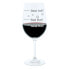 Фото #5 товара Бокал для вина LEONARDO Weinglas XL Хороший день! Плохой день! Не спрашивай!
