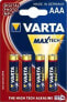 Фото #3 товара Аккумуляторные батареи VARTA -4703/4B - AAA - щелочной - 1,5 В - 4 шт - золото - красный