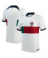 Men's White Portugal National Team 2022/23 Away Breathe Stadium Replica Blank Jersey