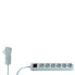 Фото #1 товара REV Ritter REV 0012626114 - 2 m - 6 AC outlet(s) - Indoor - Type F - White - 3500 W