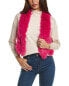 Adrienne Landau Little Vest Women's Pink