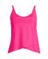 ფოტო #2 პროდუქტის Women's D-Cup Chlorine Resistant Tulip Hem Tankini Swimsuit Top