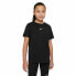 Фото #1 товара Детский Футболка с коротким рукавом Nike Sportswear Чёрный
