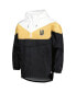 Women's Black, Gold Vegas Golden Knights Staci Half-Zip Windbreaker Jacket