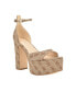 ფოტო #1 პროდუქტის Women's Selima Open Toe Two Piece Platform Heels