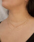 ფოტო #6 პროდუქტის Monroe Crystal Strand Layered Necklace