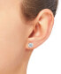 Фото #2 товара Diamond Stud Earrings (1 ct. t.w.) in 14k White Gold
