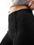 Фото #9 товара Mango flare leg trousers in black