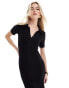 Фото #4 товара Nobody's Child Bagley midi dress in black