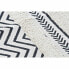 Carpet DKD Home Decor Black Zigzag White (120 x 180 x 0,7 cm)