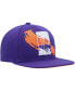 Men's Purple Phoenix Suns Paint By Numbers Snapback Hat