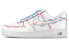 【定制球鞋】 Nike Air Force 1 Low 07 空军一号 二次元描边 动漫感 手绘工艺 百搭情侣款 情人节礼物 低帮 板鞋 女款 彩色 / Кроссовки Nike Air Force DH2920-111