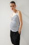 Фото #3 товара MAMA Ribbed Tank Top