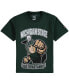 Фото #1 товара Big Boys and Girls Green Michigan State Spartans Strong Mascot T-Shirt