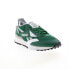 Фото #4 товара Reebok LX2200 Mens Green Leather Lace Up Lifestyle Sneakers Shoes