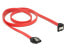 Delock 83980 - 0.7 m - SATA 7-pin - SATA 7-pin - Male/Male - Black - Red - Straight