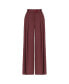 ფოტო #3 პროდუქტის Women's Pleated High-Waisted Pants