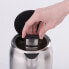 Фото #10 товара Электрический чайник Cloer 4459 1.7 L 2200 W Silver Stainless Steel с регулируемым термостатом и индикатором уровня воды