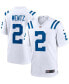 Фото #1 товара Men's Carson Wentz White Indianapolis Colts Game Jersey