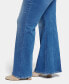 Фото #4 товара Plus Size Mia Palazzo Flared Jeans
