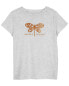 Kid Glitter Dragonfly Graphic Tee XS