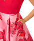 Women's Printed Sleeveless Midi Dress